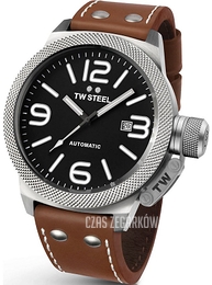 TW Steel Canteen Czarny/Skóra Ø45 mm TWA954