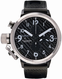 U-Boat Flightdeck Czarny/Skóra Ø50 mm 6120