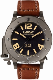 U-Boat U-42 Czarny/Skóra Ø53 mm 6157