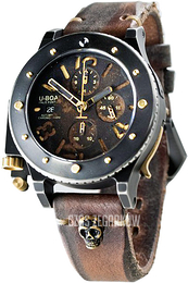 U-Boat U-42 Czarny/Skóra Ø47 mm 6473