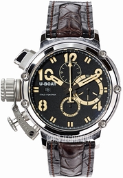 U-Boat Chimera Czarny/Skóra Ø48 mm 7108