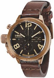 U-Boat Classico Brązowy/Skóra Ø45 mm 8063