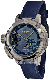 U-Boat Chimera Niebieski/Skóra Ø40 mm 8087