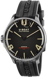 U-Boat Darkmoon Czarny/Guma Ø44.8 mm 8463/B
