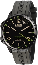 U-Boat Capsoil Czarny/Guma Ø45 mm 8840