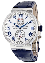Ulysse Nardin Marine Collection Biały/Skóra Ø43 mm 1183-126-40