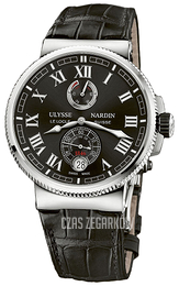 Ulysse Nardin Marine Collection Czarny/Skóra Ø43 mm 1183-126-42