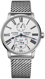 Ulysse Nardin Marine Torpilleur Biały/Stal Ø42 mm 1183-310-7MIL-40