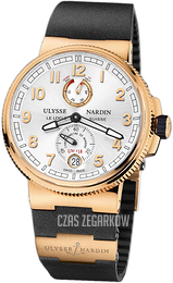 Ulysse Nardin Marine Collection Chronometer Manufacture Srebrny/Guma Ø43 mm 1186-126-3-61
