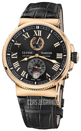 Ulysse Nardin Marine Collection Czarny/Skóra Ø43 mm 1186-126-42