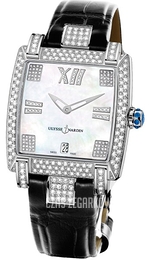 Ulysse Nardin Ladies Caprice Biały/Skóra Ø34 mm 130-91AC-301