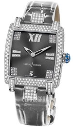 Ulysse Nardin Ladies Caprice Biały/Skóra Ø34 mm 130-91FC-309