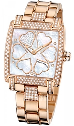 Ulysse Nardin Ladies Caprice Biały/18 karatowe różowe złoto Ø34 mm 136-91AC-8C-HEART V2