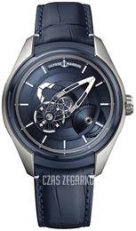 Ulysse Nardin Freak X Niebieski/Skóra Ø43 mm 2303-270-03