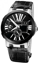 Ulysse Nardin Dual Time Czarny/Skóra Ø43 mm 243-00-42