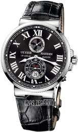 Ulysse Nardin Marine Collection Chronometer Czarny/Skóra Ø43 mm 263-67-42