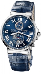 Ulysse Nardin Marine Collection Chronometer Niebieski/Skóra Ø43 mm 263-67-43
