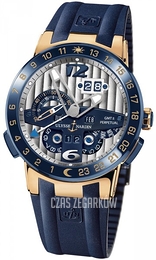 Ulysse Nardin Perpetual Calendar El Toro Srebrny/Guma Ø43 mm 326-00-3