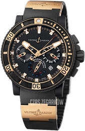 Ulysse Nardin Marine Collection Diver Black Sea Czarny/Guma Ø45.8 mm 353-90-3