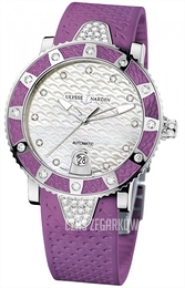 Ulysse Nardin Ladies Diver Biały/Guma Ø40 mm 8103-101E-3C-10.17