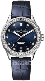 Ulysse Nardin Diver Niebieski/Skóra Ø39 mm 8163-182B-1-13
