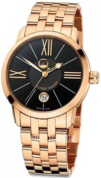 Ulysse Nardin Classico Czarny/18 karatowe różowe złoto Ø40 mm 8296-122-8-42