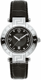 Versace Czarny/Skóra Ø36 mm 68Q99D009S009