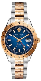 Versace Hellenyium Niebieski/Stal Ø42 mm V11060017