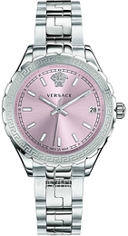 Versace Hellenyium Różowy/Stal Ø35 mm V12010015