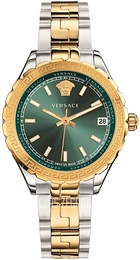 Versace Hellenyium Zielony/Stal Ø35 mm V12050016