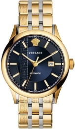 Versace Niebieski/Stal Ø44 mm V18050017
