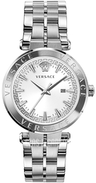 Versace Aion Srebrny/Stal Ø44 mm VE2F00321