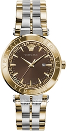 Versace Aion Brązowy/Stal Ø44 mm VE2G00421