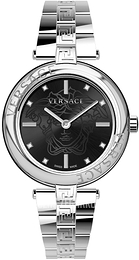 Versace Lady Czarny/Stal Ø38 mm VE2J00521