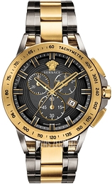 Versace Sport Tech Czarny/Stal Ø45 mm VE3E00621
