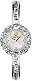 Versace La Greca Srebrny/Stal Ø28 mm VE8C00324