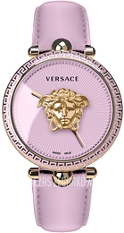 Versace Palazzo Różowy/Skóra Ø39 mm VECO02222