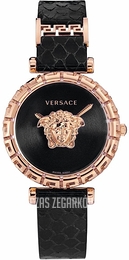 Versace Palazzo Czarny/Skóra Ø37 mm VEDV00719