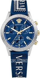 Versace Sport Tech Niebieski/Plastik Ø40 mm VEKB00222
