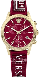 Versace Sport Tech Czerwony/Plastik Ø40 mm VEKB00322