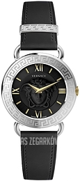 Versace Czarny/Skóra Ø36 mm VEPU00921