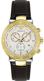 Versace Urban Mystique Zloty/Skóra Ø43 mm VEPY00220