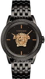 Versace Palazzo 43mm Czarny/Stal Ø43 mm VERD00518