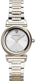 Versace V Motif 35mm Srebrny/Stal Ø35 mm VERE02420