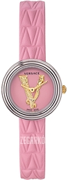 Versace V Virtus Różowy/Skóra Ø28 mm VET301021