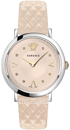 Versace Pop Brązowy/Skóra Ø36 mm VEVD00219