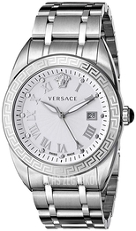 Versace V Sport II Biały/Stal Ø42 mm VFE040013