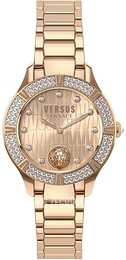 Versus by Versace Canton Road Zloty/Stal w kolorze różowego złota Ø37 mm S26060017