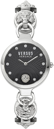 Versus by Versace Czarny/Stal Ø34 mm S27020017