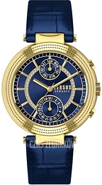 Versus by Versace Star Ferry Niebieski/Skóra Ø40 mm S79040017